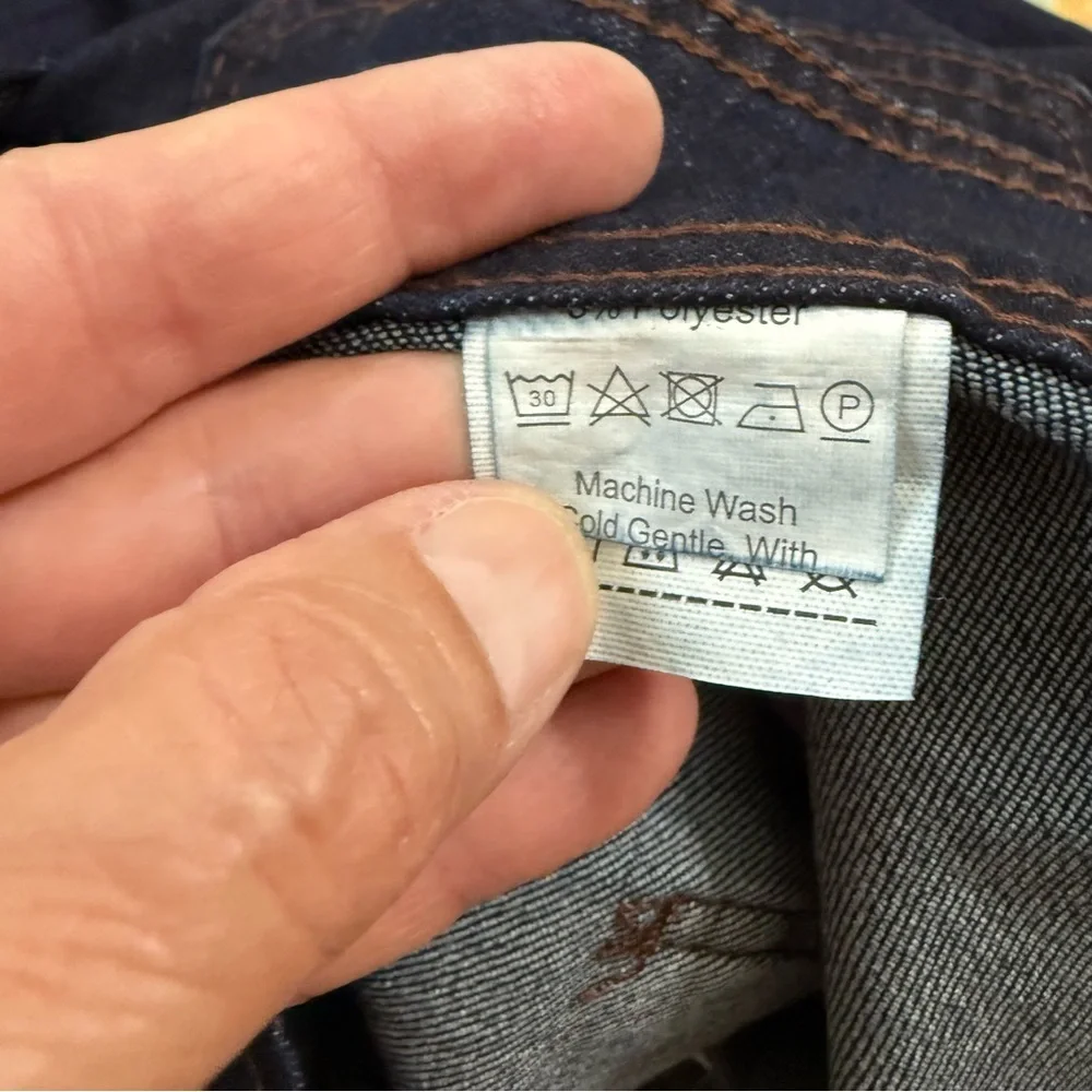 NEW Supgoreou high waisted Blue Wide-Leg Jeans‎ woman XL waist 30 inch